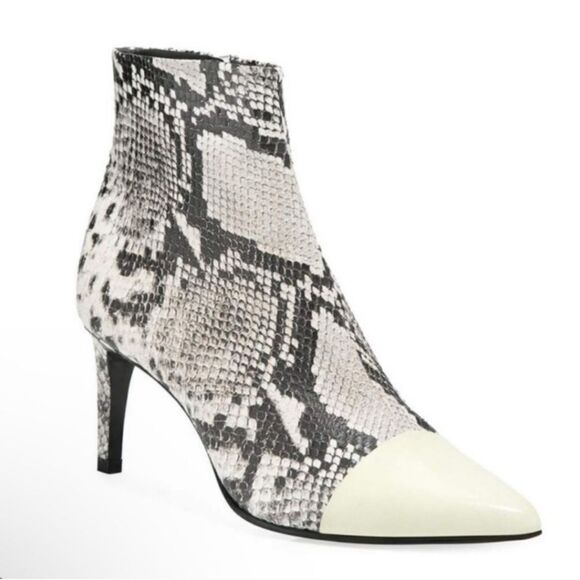 NIB Rag & Bone Beha Black/White Python Boot **sold out online** - Picture 7 of 16